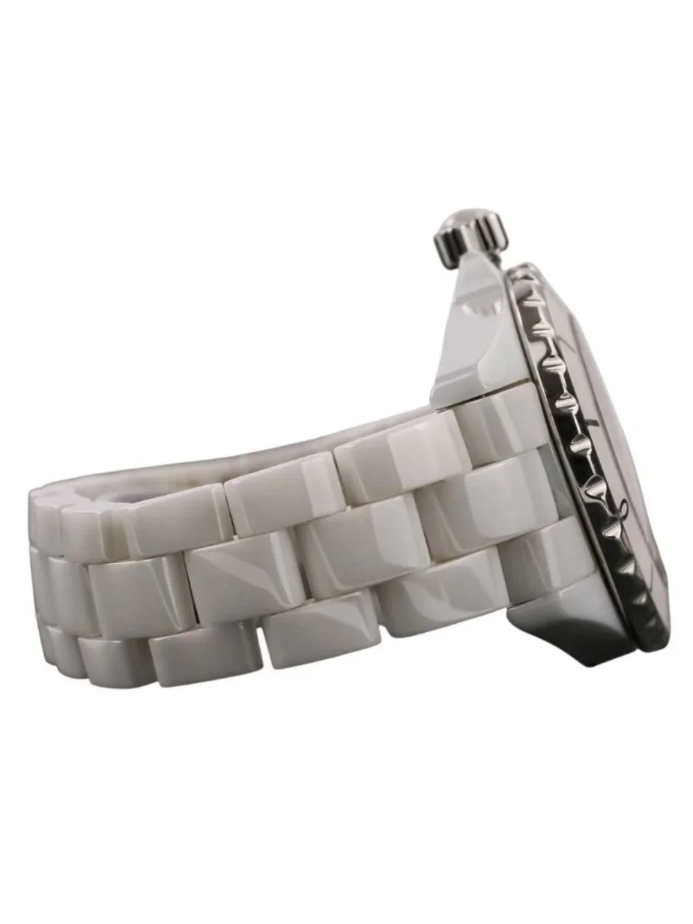 Chanel White Ceramic Quartz Watch Dial